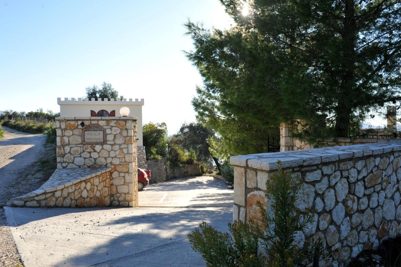 Villa Theodora View Apartments Polimnia Agios Georgios Pagon Exterior photo